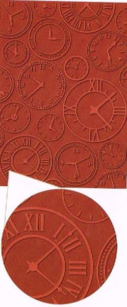 About Time EmbosAbout Time Embossing Folder A4 sing Folder A4 fra Craftwell