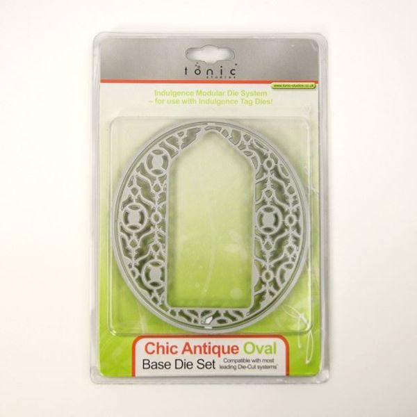 Chic Antique Oval - Tag Die Standsejern fra Tonic Studios - 383E