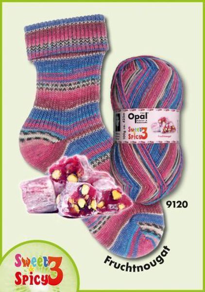 Opal Sweet & Spicy Strømpegarn nr. 9120