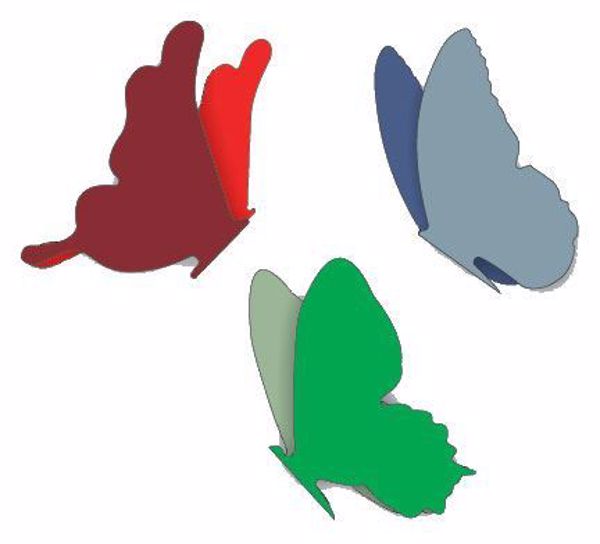 Sommerfugle - Small Angel Wings - dies fra Cherry Lynn Design - DL113A