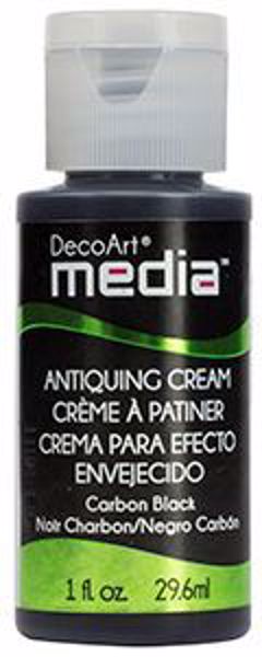 DecoArt Media Antiquing Cream - Carbon Black - DMM150