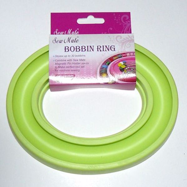 Spolering - Bobbin Ring fra Sew Mate til opbevaring af symaskine spoler - DW-BB30 Æblegrøn