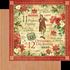 Papir blok 12x12 mm fra Graphic 45 - Twelve days of christmas - Deluxe Collector's Edition