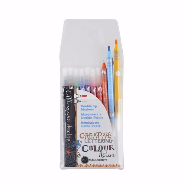 Manuscrift CalliCreative duotip Markers til farverig kalligrafi og farvelægning