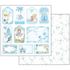 Stamperia Baby Boy design papir pakning til scrapbooking og kort - SBBL40