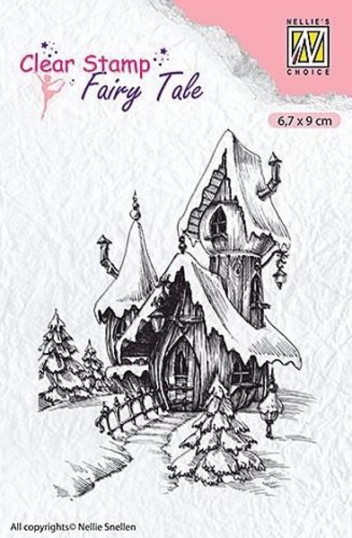 Fairy Tale, Eventyr Hus silikone stempel fra Nellie Snellen - FTCS011