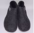 Håndfiltede filtstøvler fra Clemente - Halvstøvle med velcro