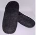 Håndfiltede filtstøvler fra Clemente - Koksgrå Slippers