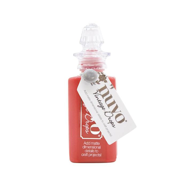 Pearlmaker Nuvo Vintage Drops fra Tonic Studio - Postbox Red 1303N