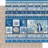 Papir blok 12x12 fra Graphic 45 - Ocean Blue - 4502016