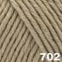 	Organic Cotton + Merino Wool strikkegarn fra ONION - Sand 702