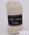 Soft Lama Fine strikkegarn fra Svarta Fåret - 905 Natur Hvid