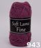 Soft Lama Fine strikkegarn fra Svarta Fåret - 943 Lyng