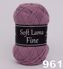 Soft Lama Fine strikkegarn fra Svarta Fåret - 961 Lys lilla