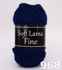 Soft Lama Fine strikkegarn fra Svarta Fåret - 968 Kongeblå