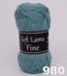 Soft Lama Fine strikkegarn fra Svarta Fåret - 980 Aqua