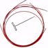 ChiaoGoo Twist Red Cable - Wirer til udskiftbare strikkepinde