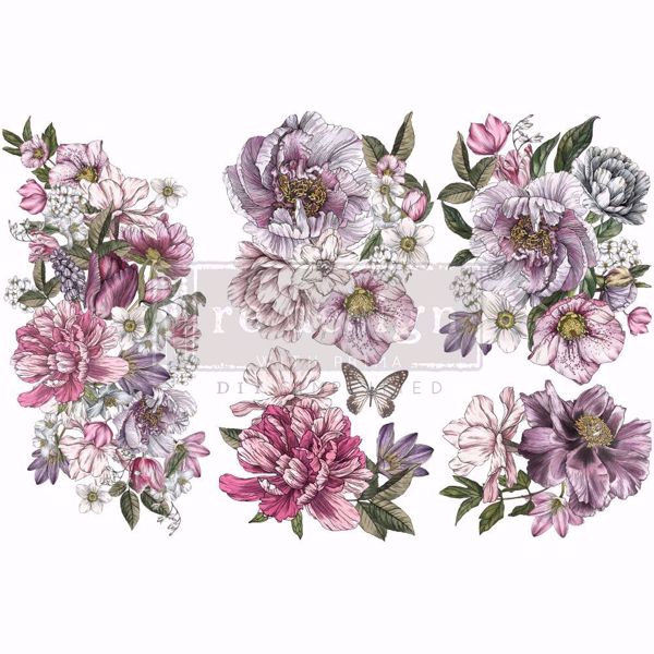 Re-design with Prima - Dreamy Florals 3 stk af 15 x 30 cm Decor Transfer - 655976