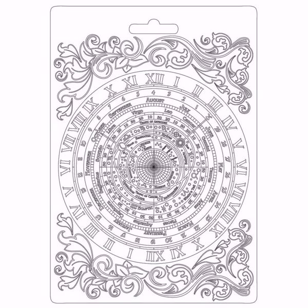 Stamperia Soft Mould Alchemy Astrology - K3PTA608