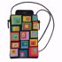 Smuk mobiltaske med korssting - Colourful Cobblestone - fra Fru Zippe af Anne Sandbjerg