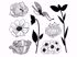 Floral - Decor skum stempler til Home decor fra Aladine - 05284