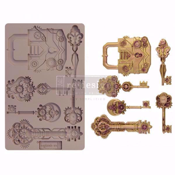 Re-Design with Prima Mechanical Lock & Keys - silikone Form - 652159