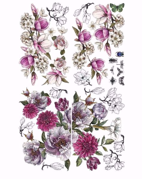 Belles And Whistles - Buds and Branches - 61 x 96 cm Decor Transfer - DXBW28388
